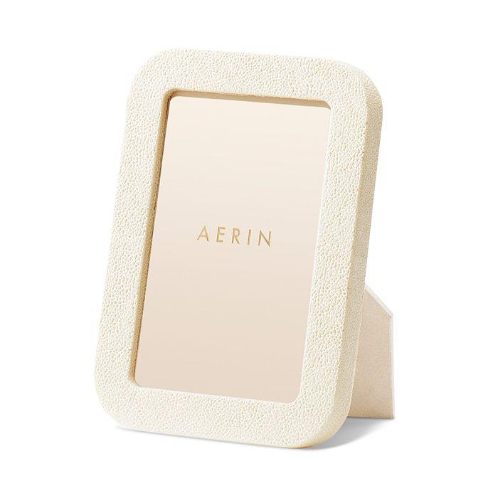 AERIN Modern Shagreen Frame, 4" x 6"