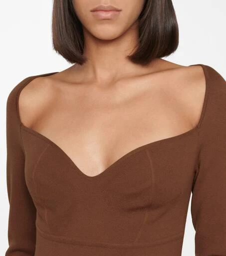 Zeynep Arçay Stretch-knit bodysuit 5