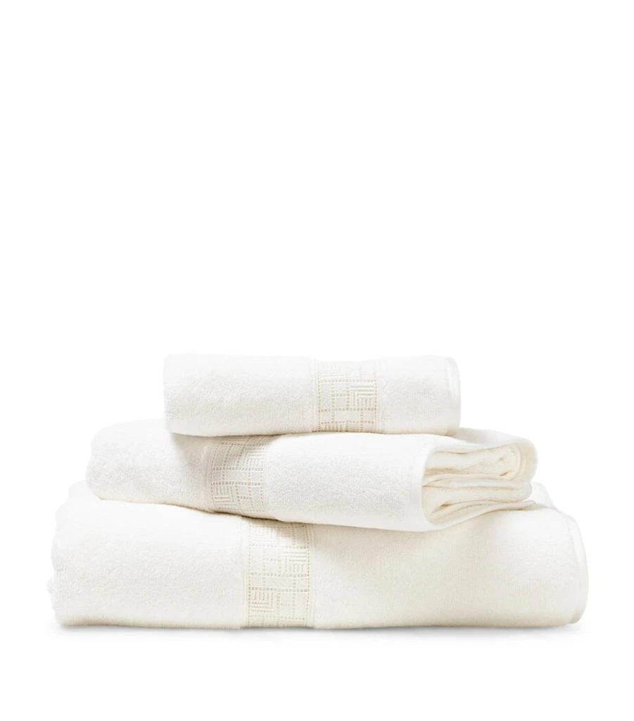 Frette Maze Lace Bath Towel 1