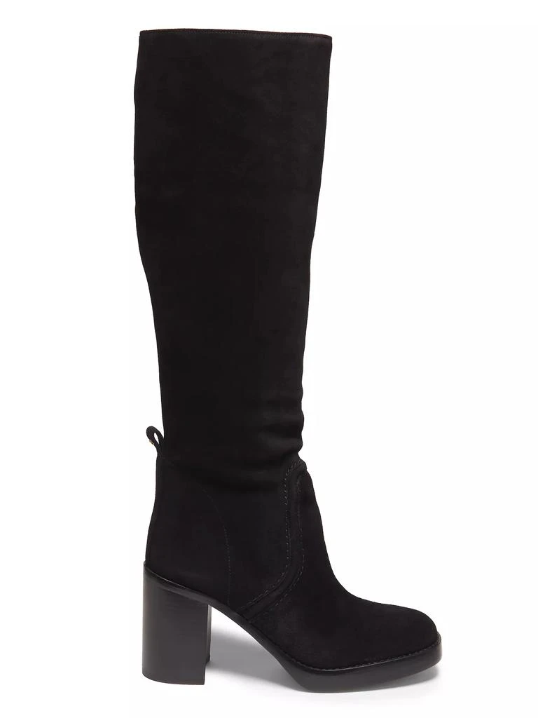 Michael Kors Hayden Suede Knee-High Boots 1