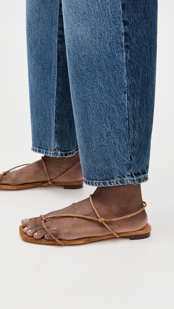 Loeffler Randall Eleanor Strappy Flat Sandals