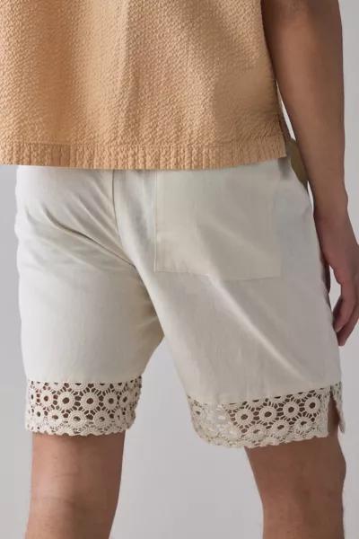 Native Youth Native Youth Clay Lace Trim Short