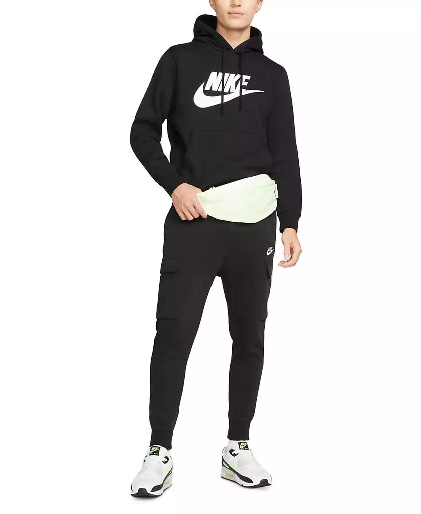 【Nike】 NSW Club Fleece Graphic Pullover Hoodie Black Nike Sportswear Club Fleece Men's Graphic Pullover Hoodie