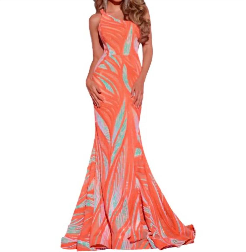 Jovani Jovani - Beaded Mermaid Gown