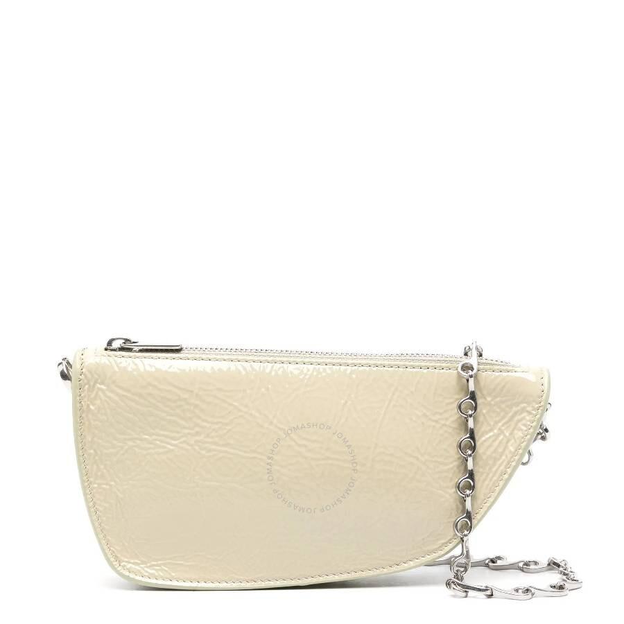 ハンドバッグ Burberry knight Cream Leather Bag Burberry Sherbet Knight Leather Shoulder Bag 8083346