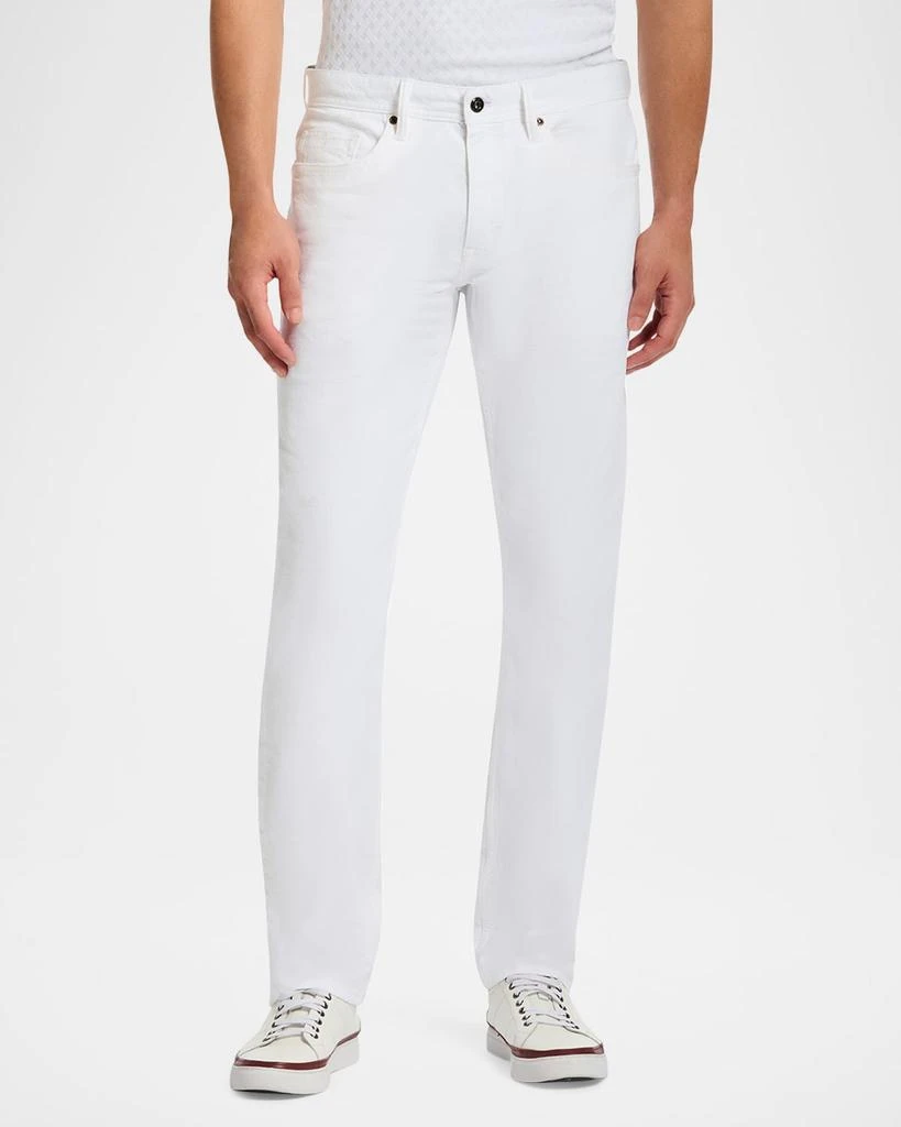 Robert Graham Men's Wells Denim Five-Pocket Pants 3