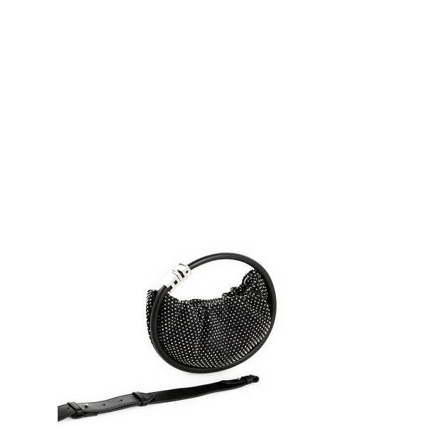 SONIA RYKIEL Domino mini handbag in rhinestone mesh 1