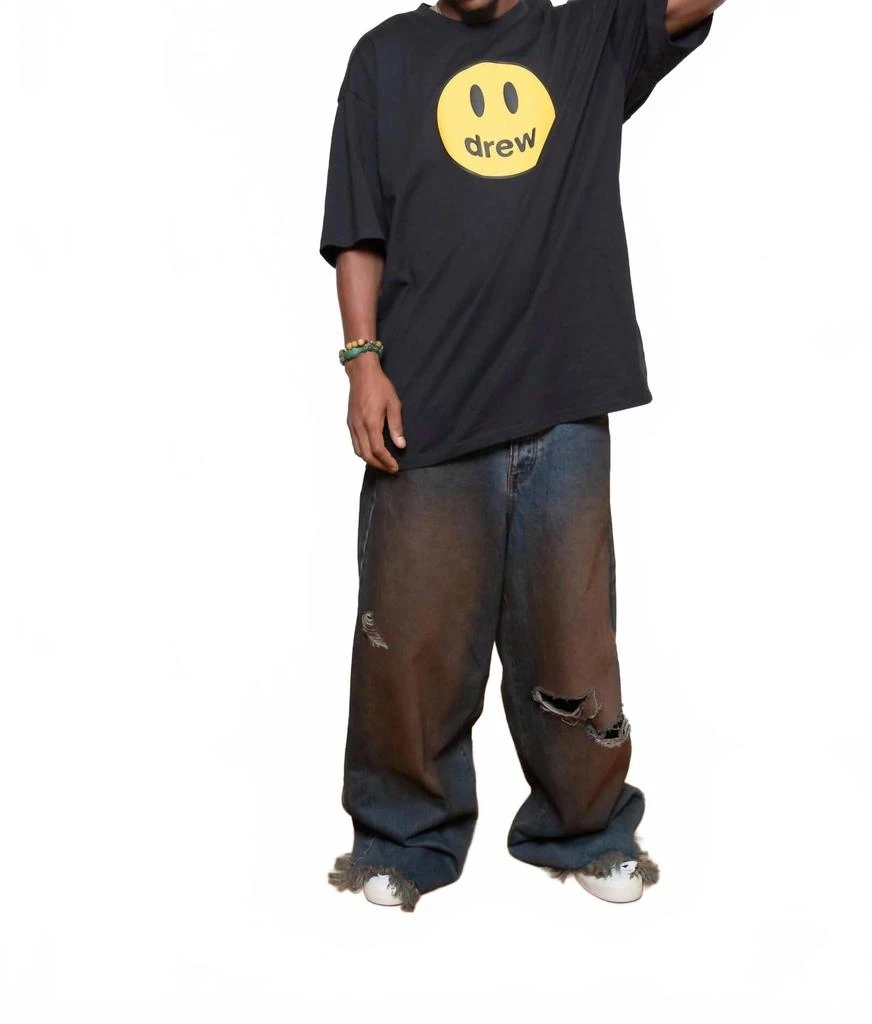 Drew House Mascot Short Sleeve Tee In Black