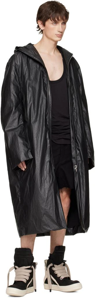 Rick Owens Black Concordians Jumbolace Geobasket Sneakers 5