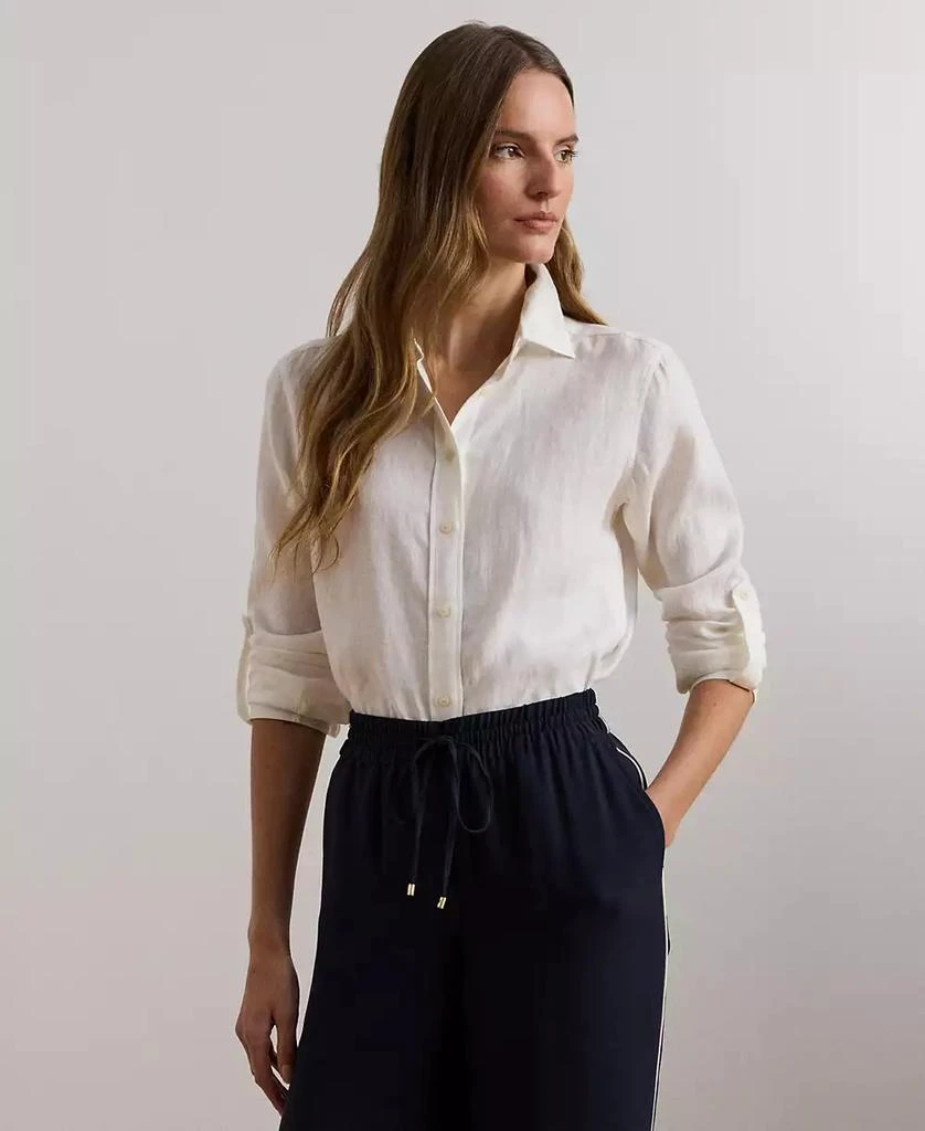 Lauren Ralph Lauren Linen Shirt, Regular & Petite 1