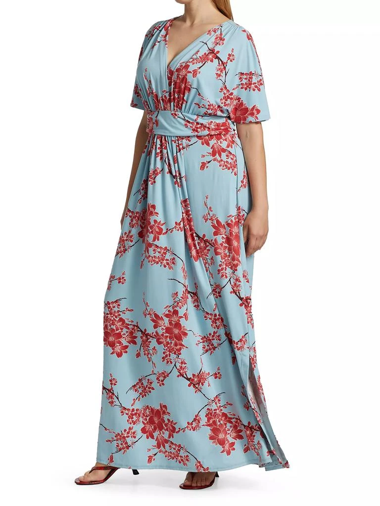 Kiyonna Vienna Short-Sleeve Maxi Dress 4