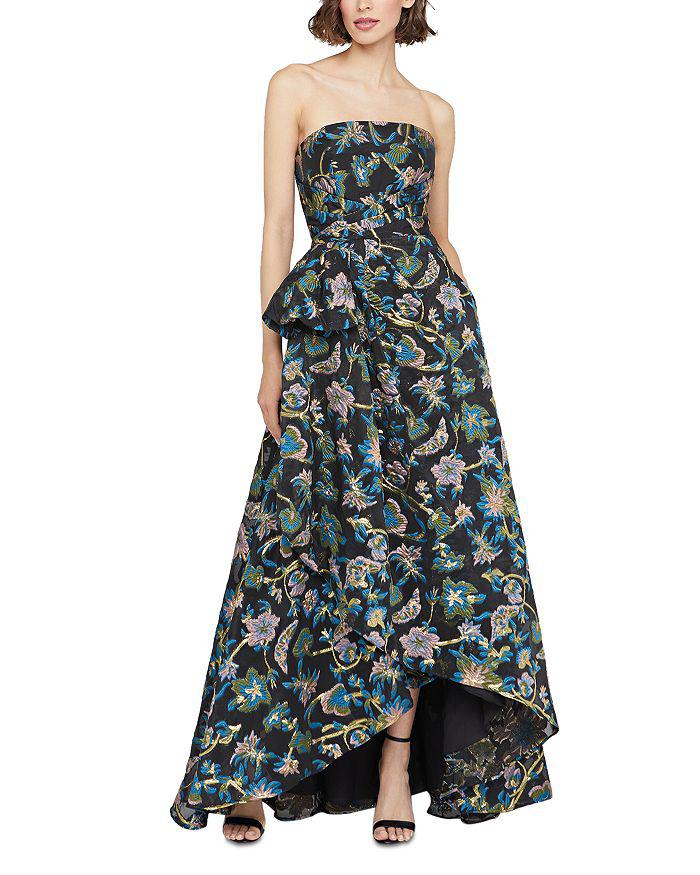 Theia Alice Jacquard Gown