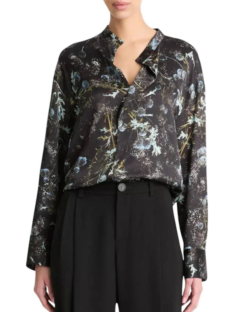 Vince Vince - THISTLE DRAPED COLLAR BLOUSE 1