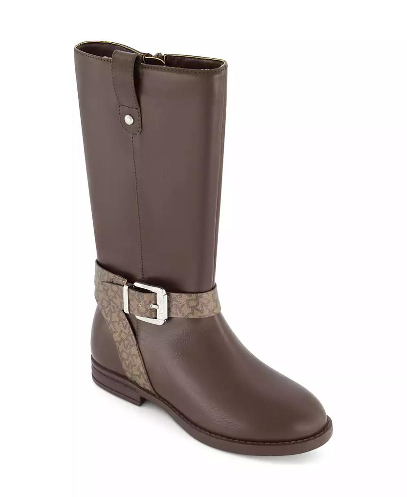 DKNY Little and Big Girls Emma Esmeralda Riding Boot