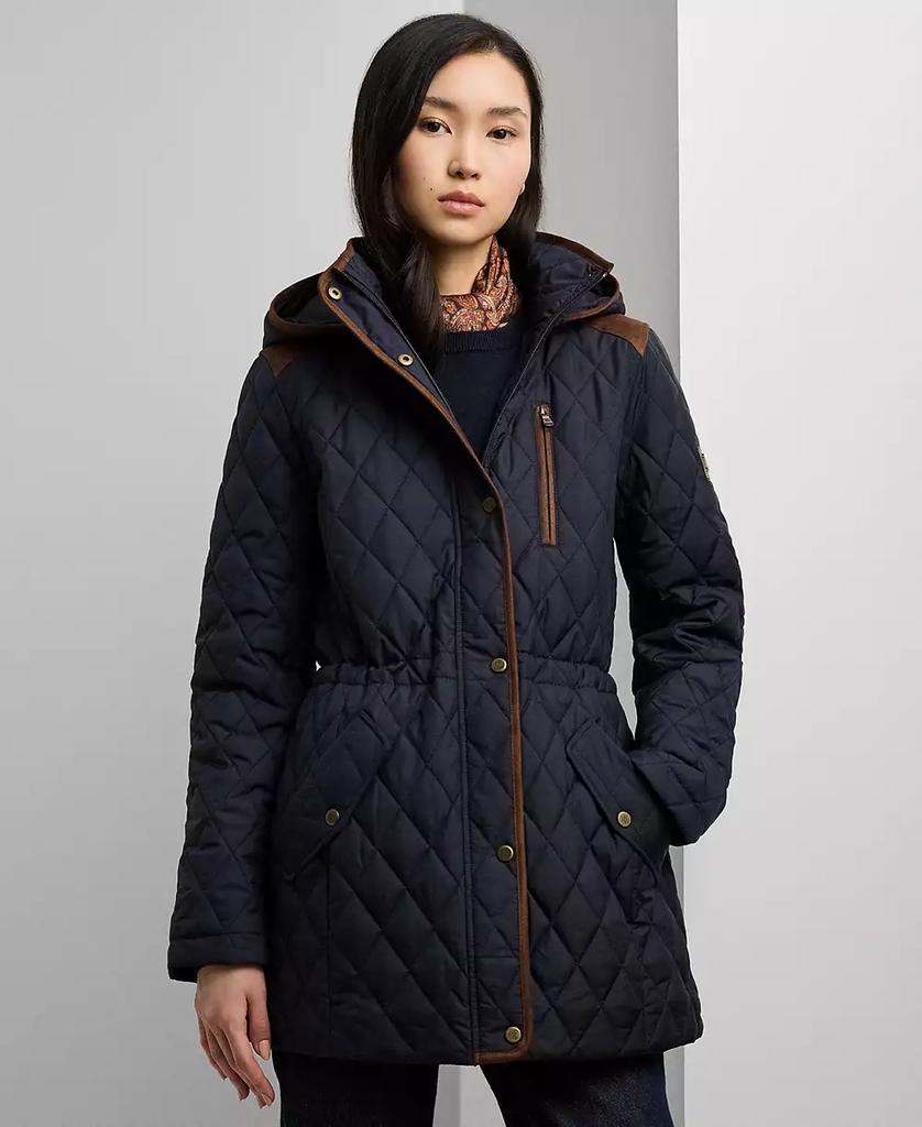 Ralph Lauren Women's Hooded Anorak Quilted Coat, P/XS-XX