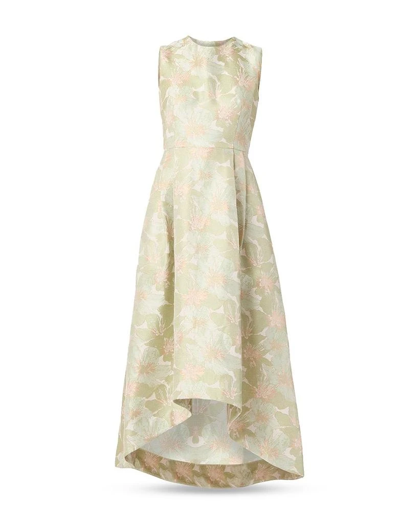 Shoshanna Daniela Floral Jacquard A-Line Dress 4