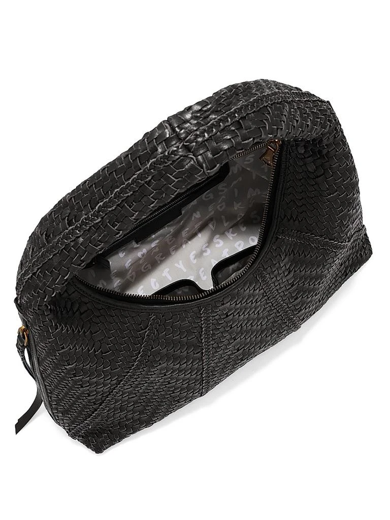 Aimee Kestenberg Chelsea Leather Woven Hobo Bag 4