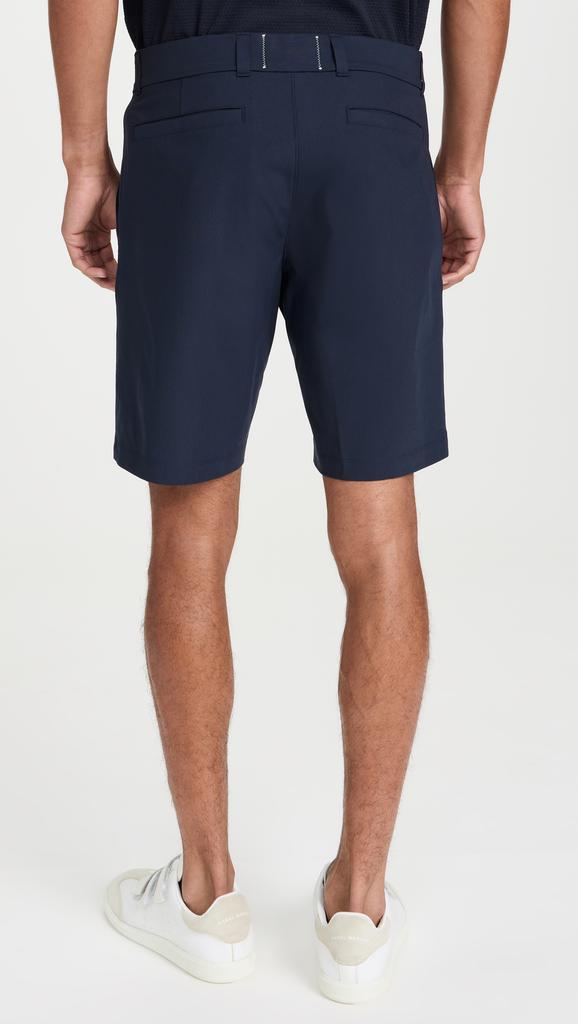 REIGNING CHAMP Stretch Warp Knit Coach's Shorts 9"