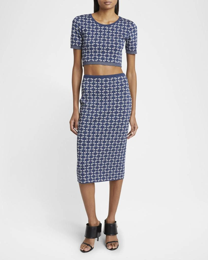 Givenchy High-Waist 4G Skirt 2