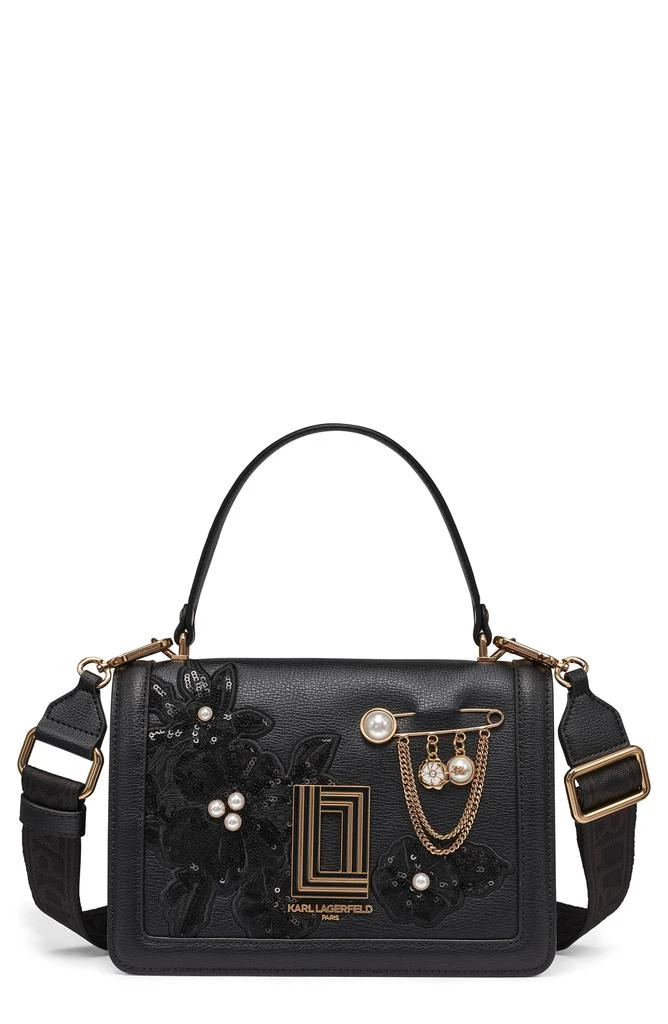 Karl Lagerfeld Paris Simone Flap Crossbody Bag