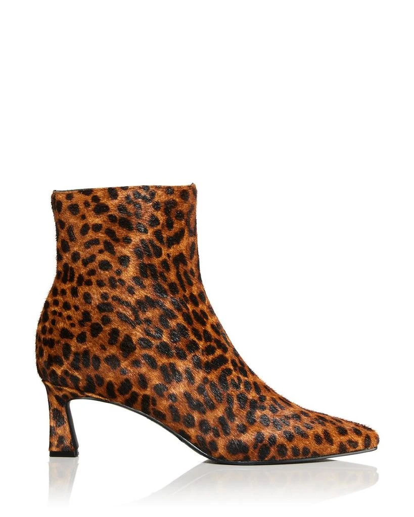 AQUA Women's Song Calf Hair Booties - Exclusive 2