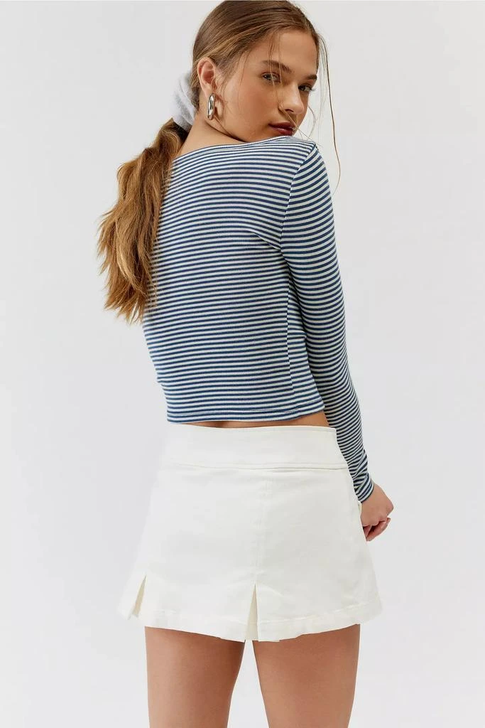 Urban Outfitters UO Jillian Pleated Micro Mini Skort 4