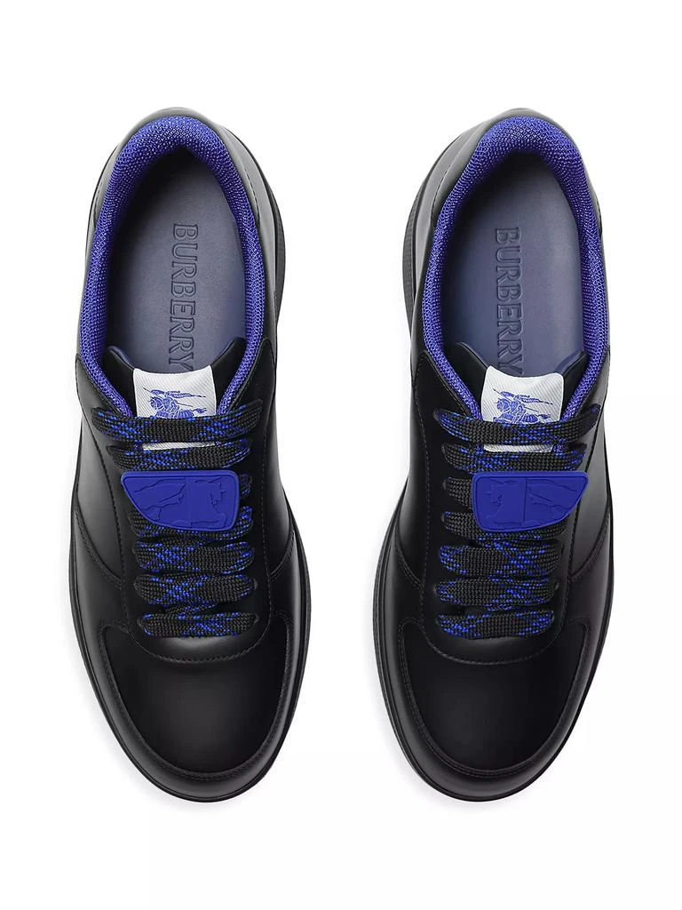 Burberry Terrace Leather Low-Top Sneakers 3