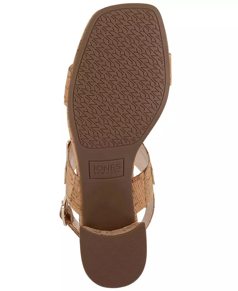 JONES NEW YORK Women's Yahssa Buckled Block Heel Dress Sandals 2