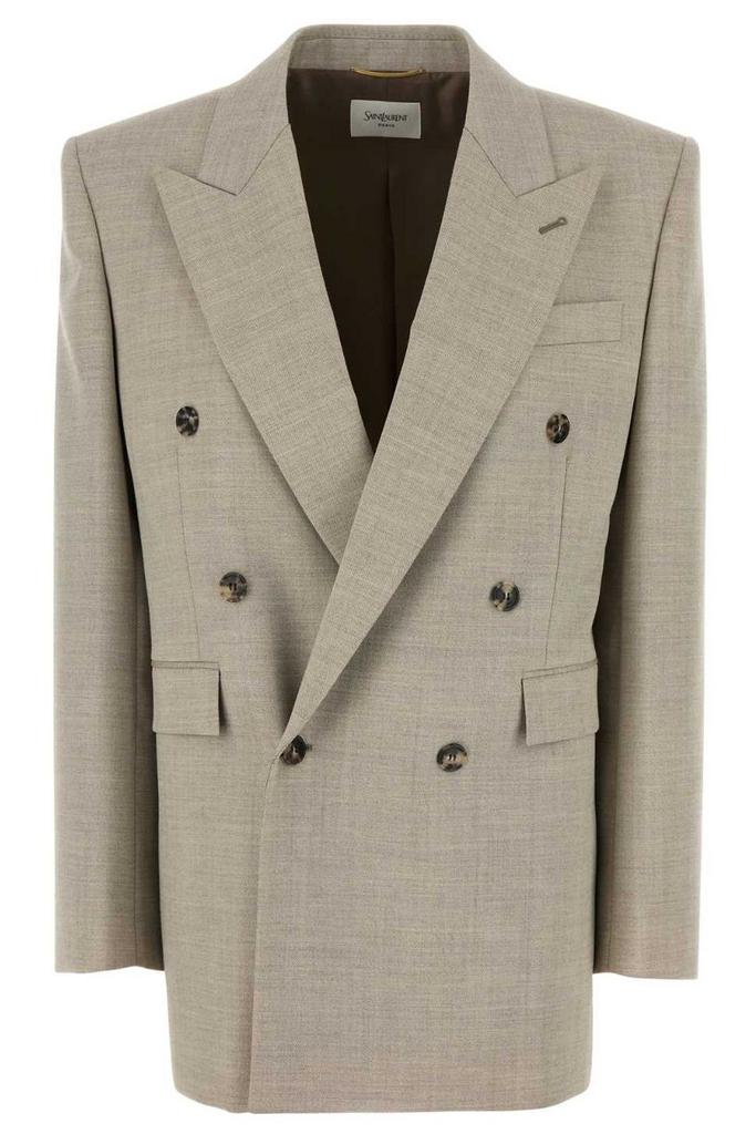 Yves Saint Laurent SILK CREPE JACKET - Jackets - Free