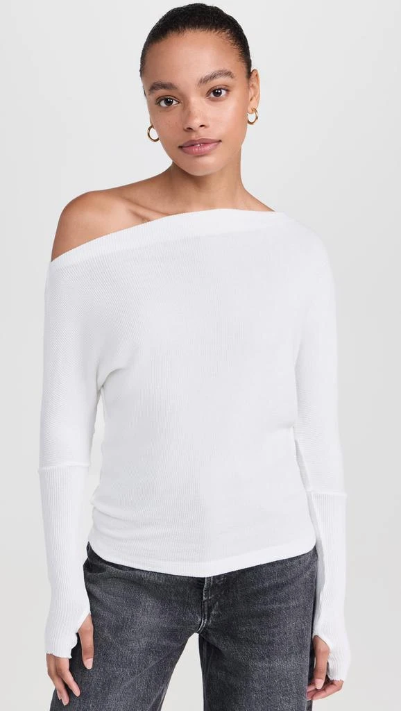 Enza Costa Sweater Knit Slouch Top 6