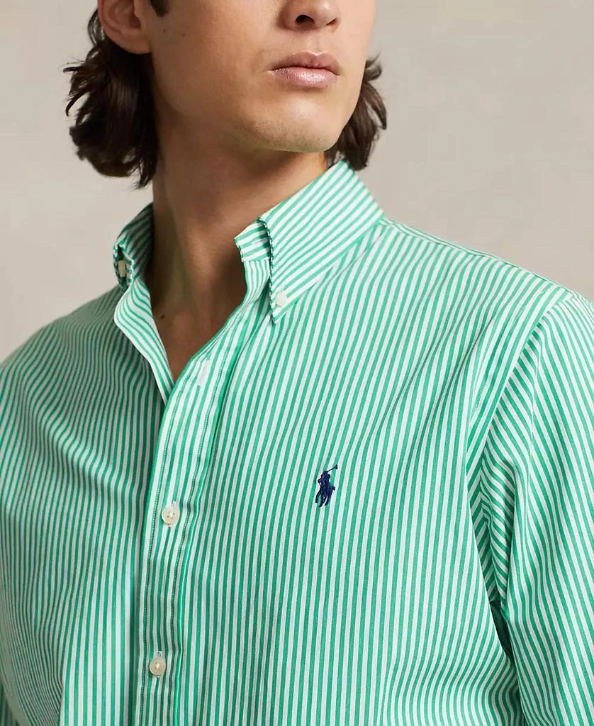 Ralph Lauren Men's Classic-Fit Striped Stretch Poplin Shirt 3