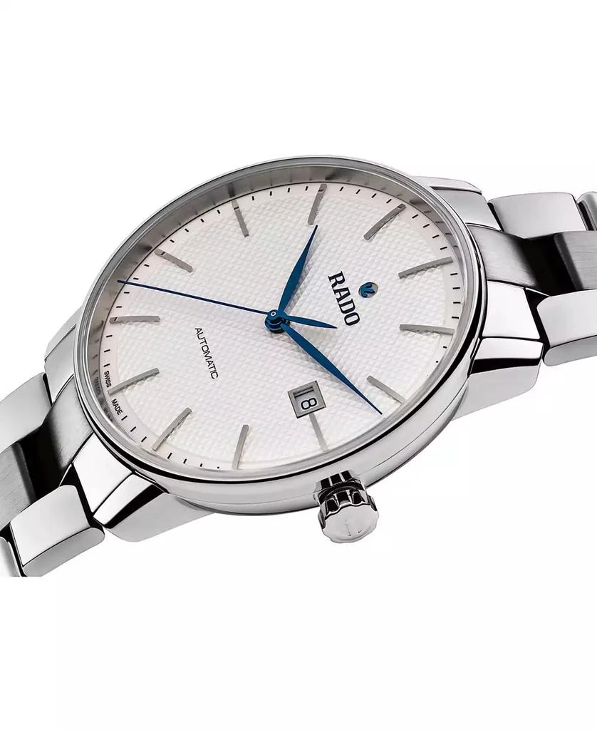 Rado Unisex Swiss Automatic Coupole Classic Stainless Steel Bracelet Watch 41mm R22876013 4