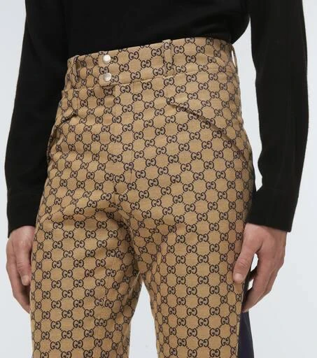 Gucci GG cotton-blend ski pants 5