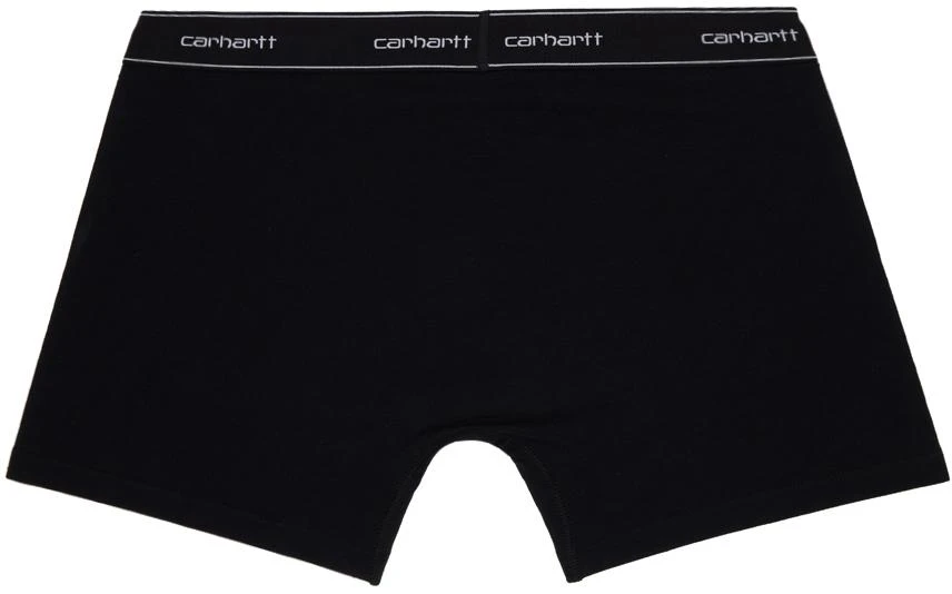 Carhartt WIP Two-Pack Black Cotton Boxers 3