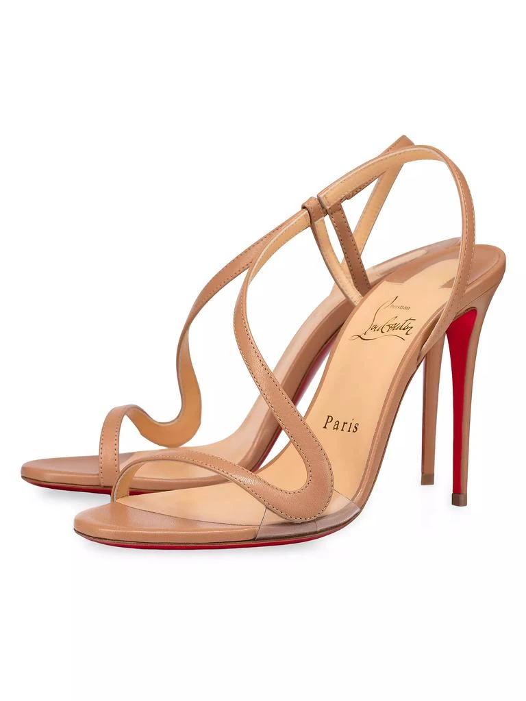 Christian Louboutin Rosalie 100MM Leather Sandals 2