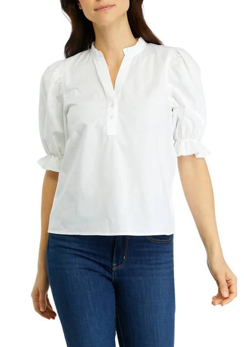 Maude Vivante Vivante Womens Isla Puff Sleeve Top 1