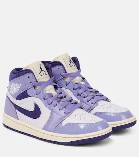 NIKE Air Jordan 1 Mid leather sneakers 1