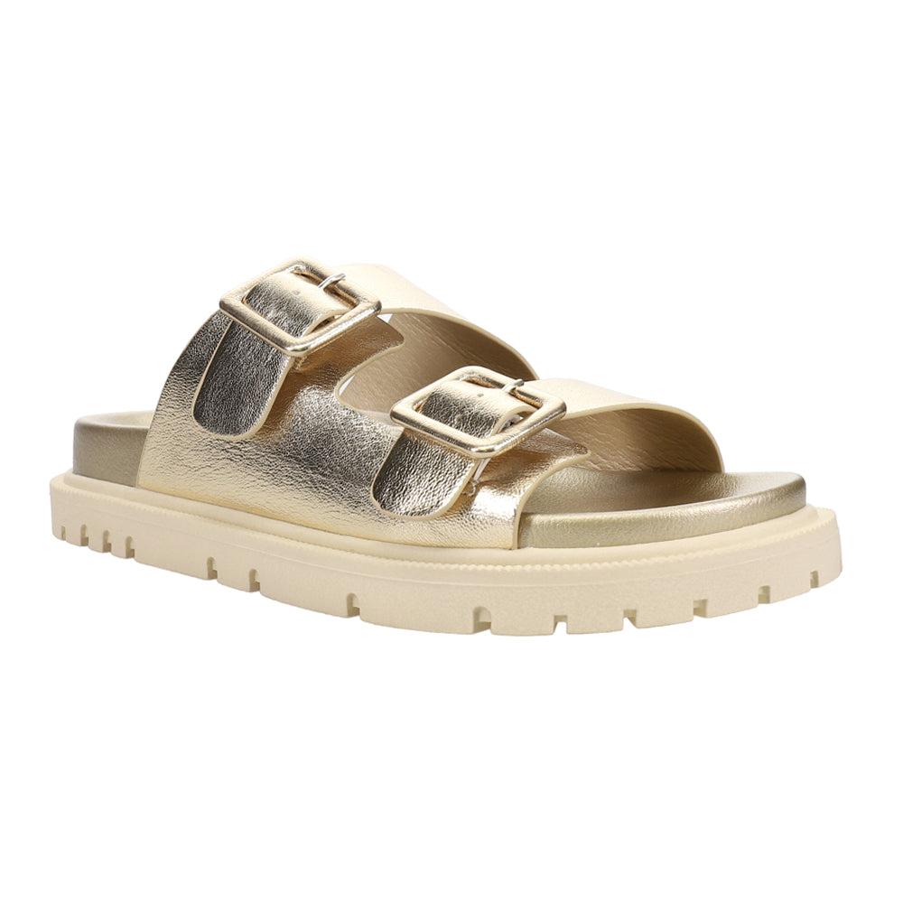 MIA Gen Metallic Slide Sandals