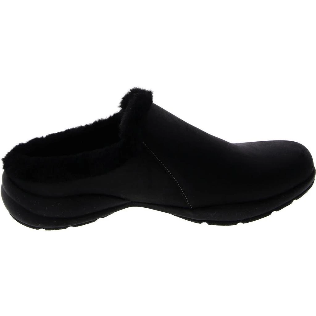 Clarks Womens Fur Lined Flat Mules 2
