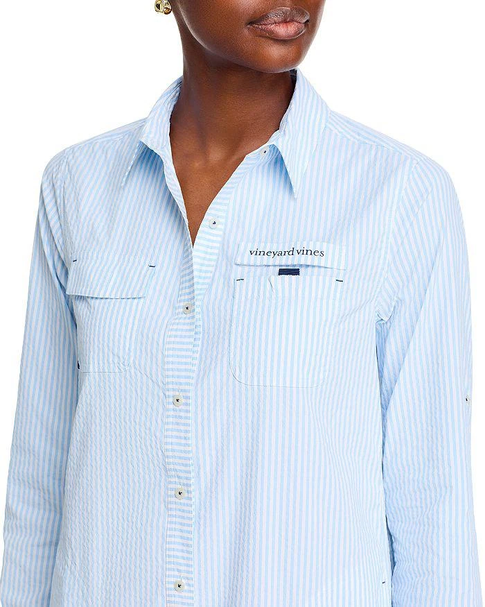 Vineyard Vines Harbor Striped Cover Up Dress 6
