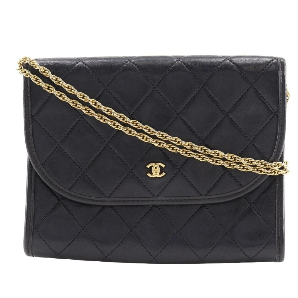 Shoulder Bag Pochette Chanel Outlet Chanel Leather Pochette