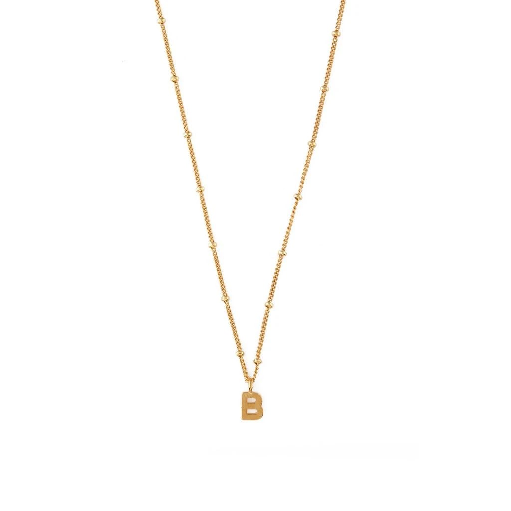 Orelia London Satellite Chain Initial Necklace 1