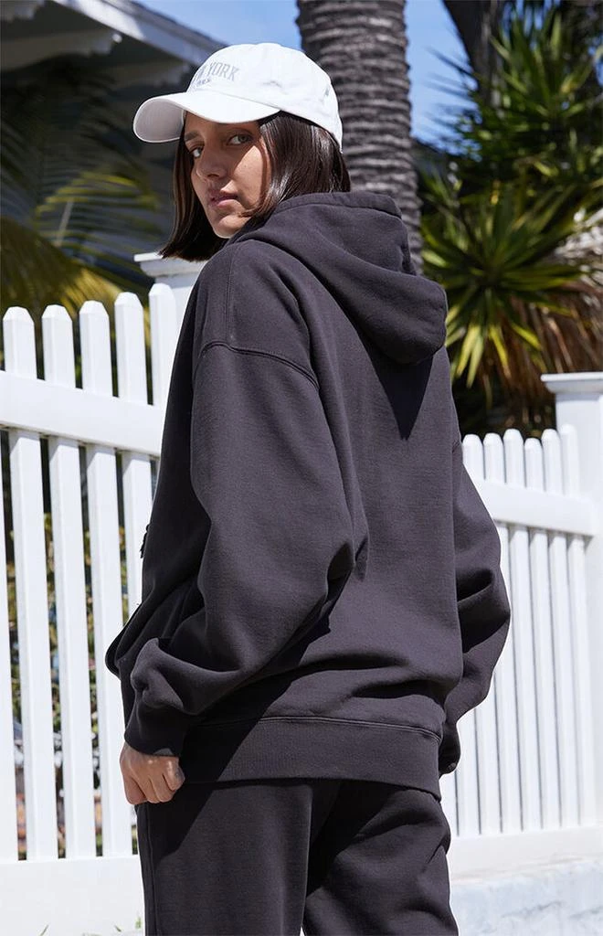 John Galt Black Full Zip Hoodie 3