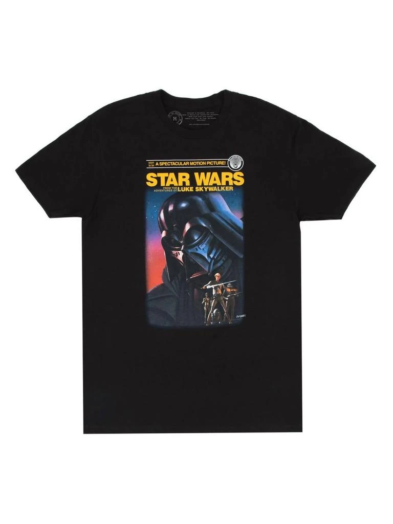 Out of Print Star Wars: From The Adventures Of Luke Walker Tee In Black 3