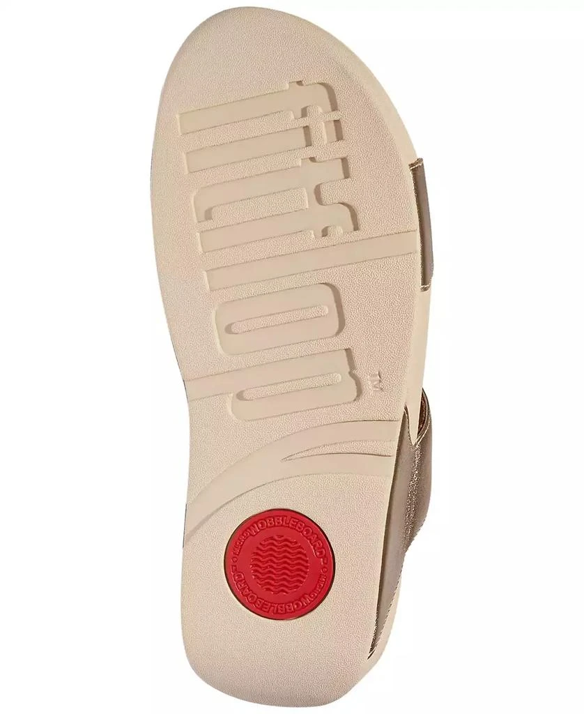 FitFlop Women's Lulu Leather Slide Sandals 4