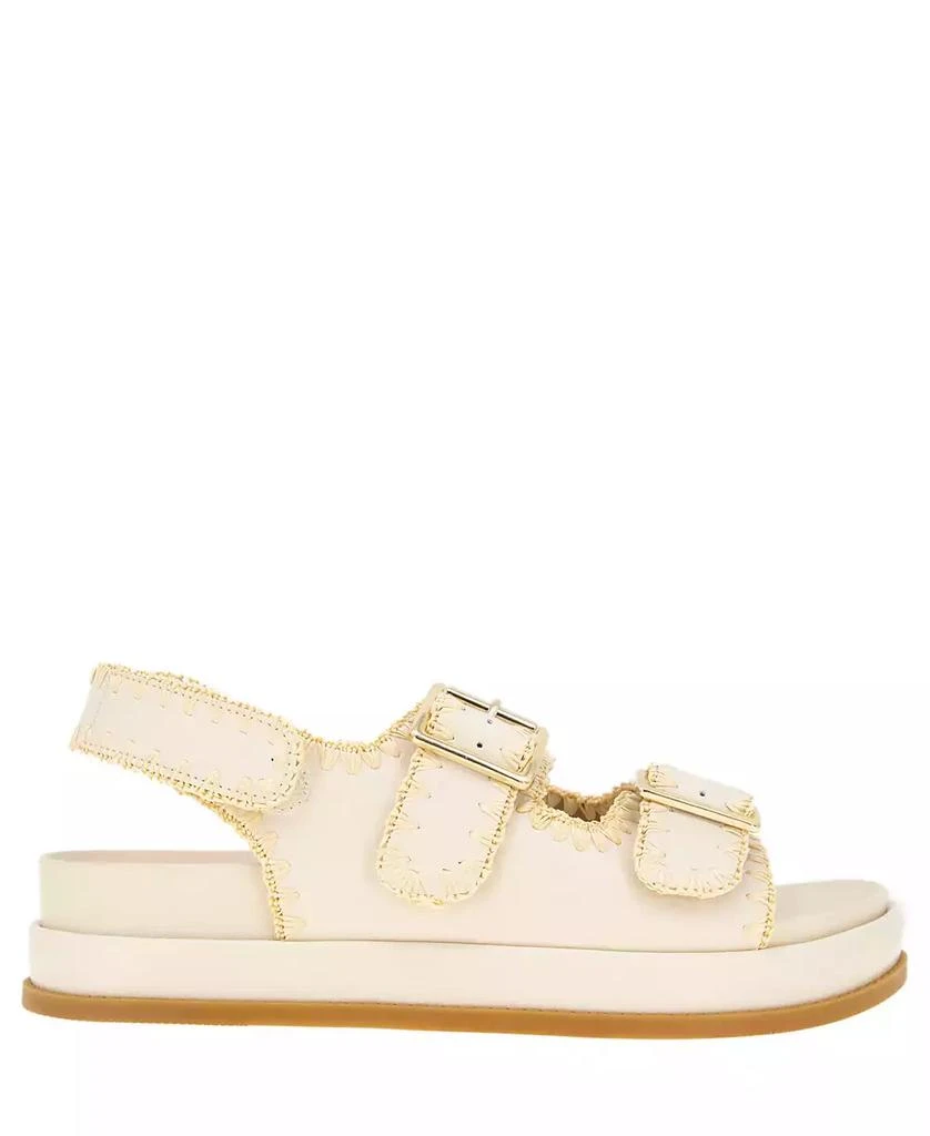 BCBG Women's Beena Footbed Hook and Loop Flatform Sandals 2
