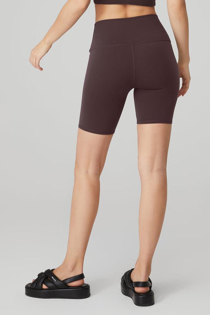 Alo 7" High-Waist Biker Short - Ultramint