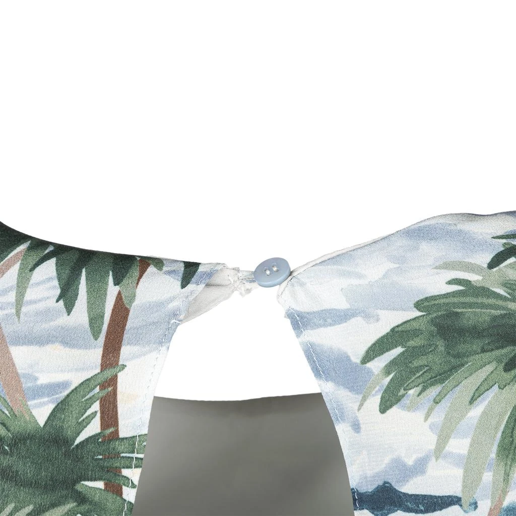 Valentino Valentino Hawaiian Couture Cape Dress - '10s 6