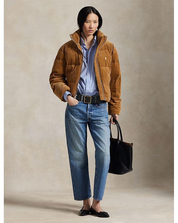 Ralph Lauren Quilted Corduroy Down Jacket