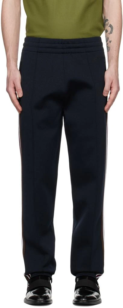 Burberry Navy Stripe Sweatpants 1